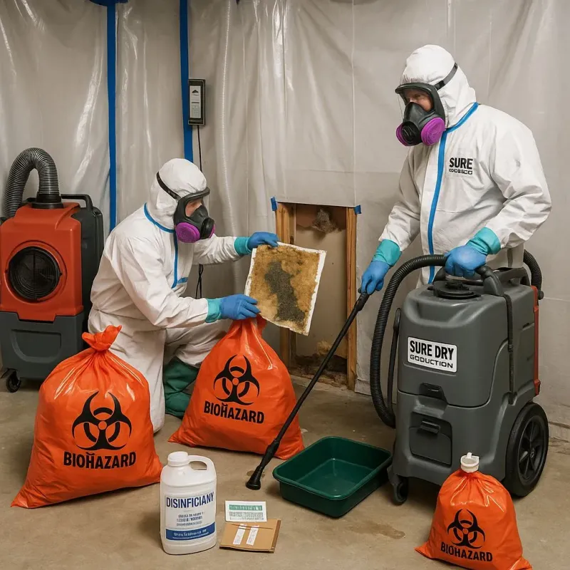 Contaminated Water Handling Protocols process in Rock Valley, IA